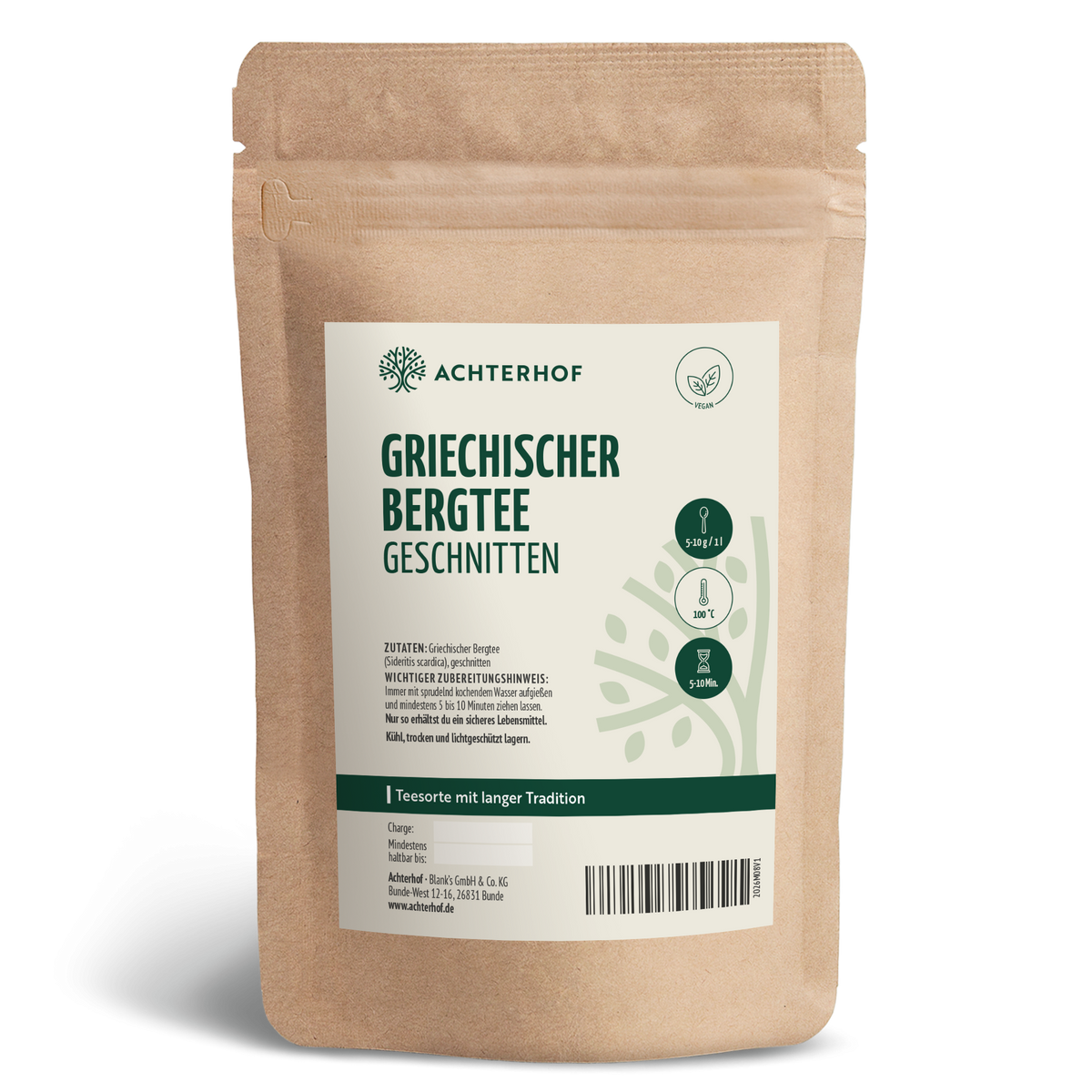 Griechischer Bergtee geschnitten (100g)