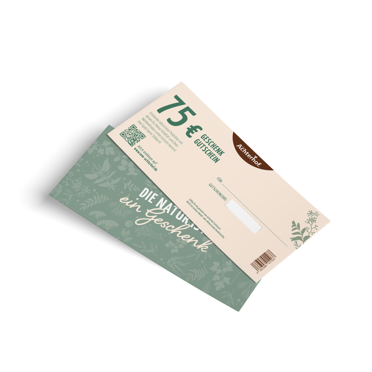 Geschenkgutschein 75 Euro