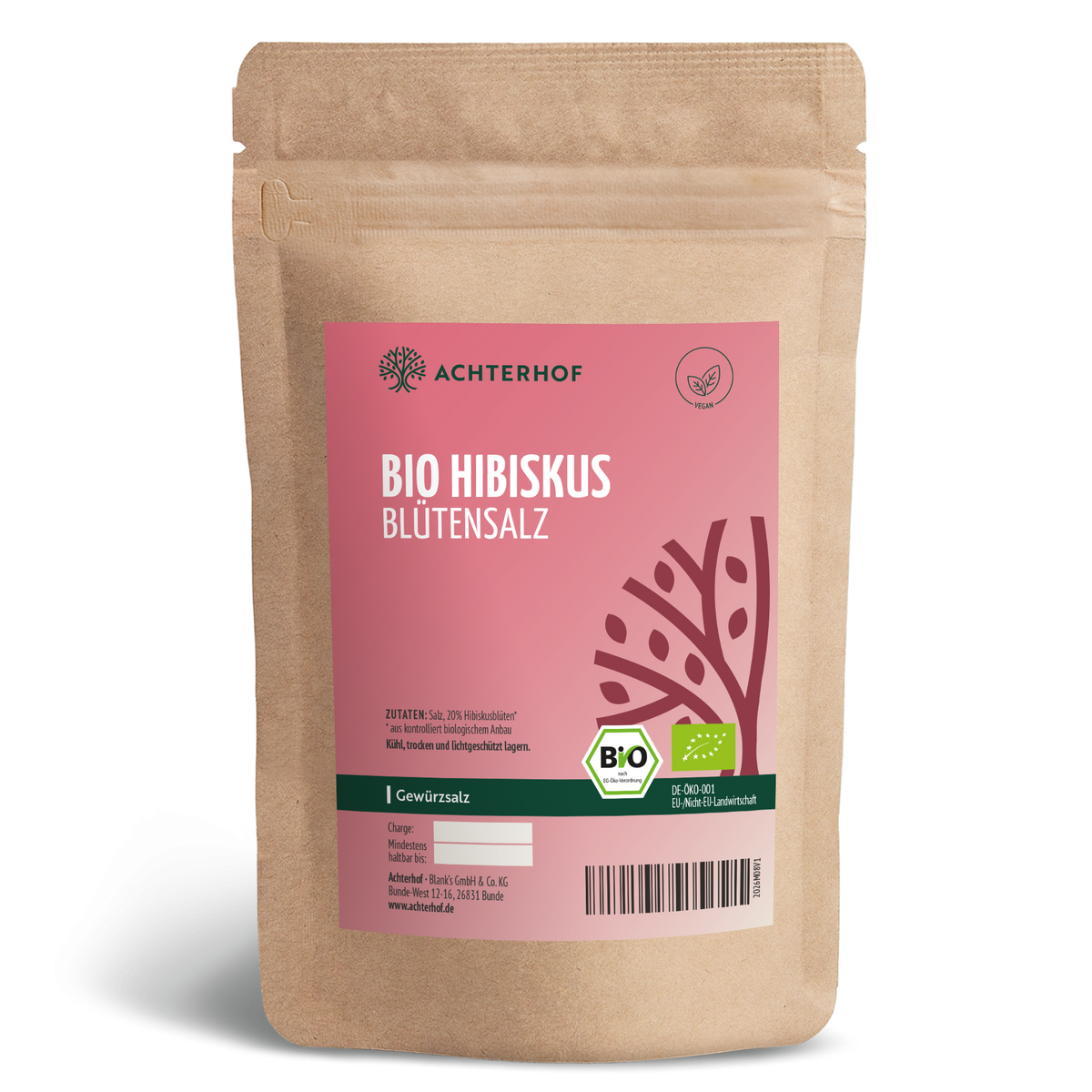 Hibiskusblütensalz Bio (100g)