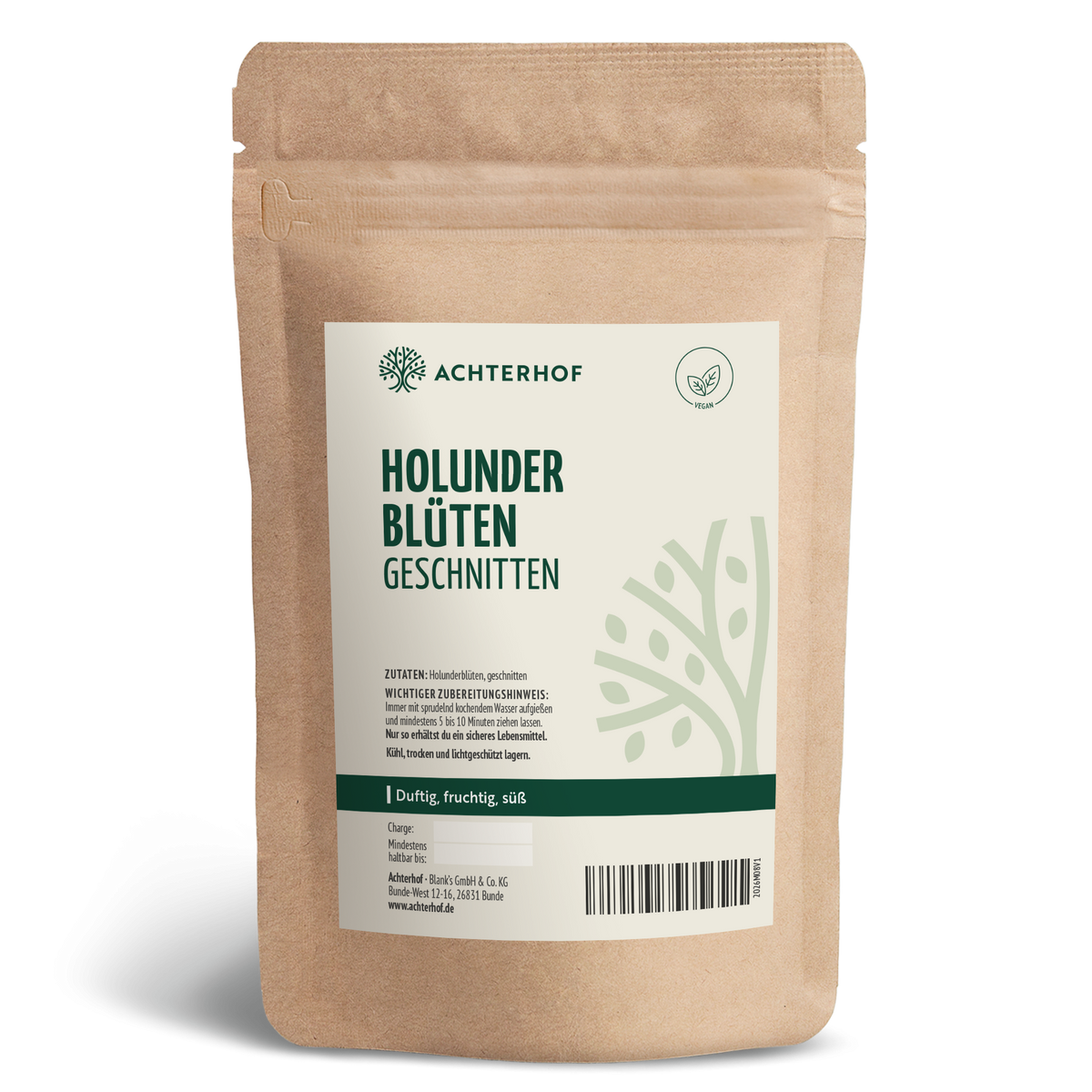 Holunderblüten geschnitten (100g)