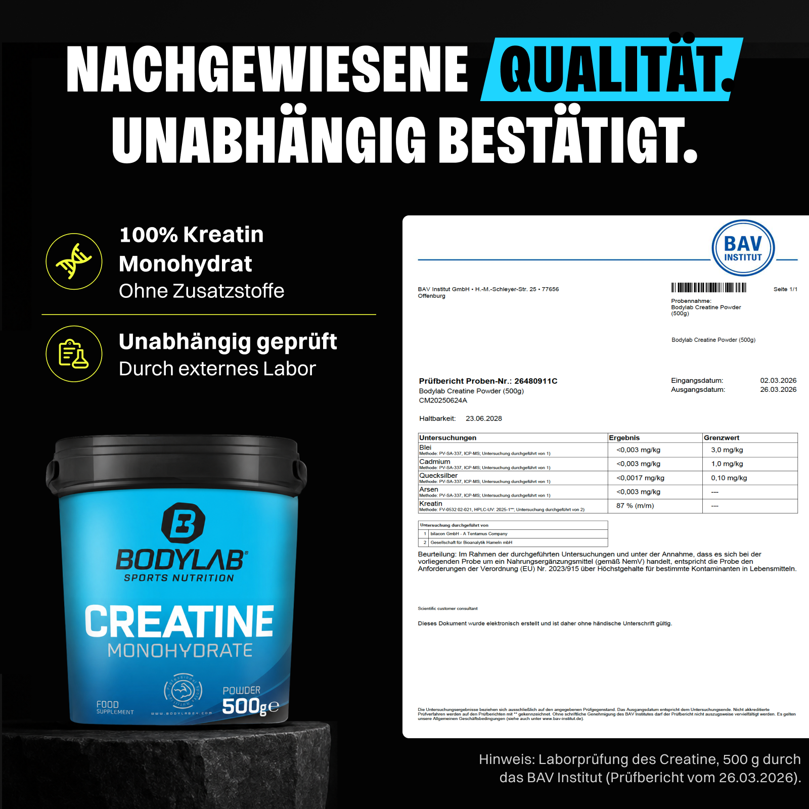 Creatine Powder (500g)