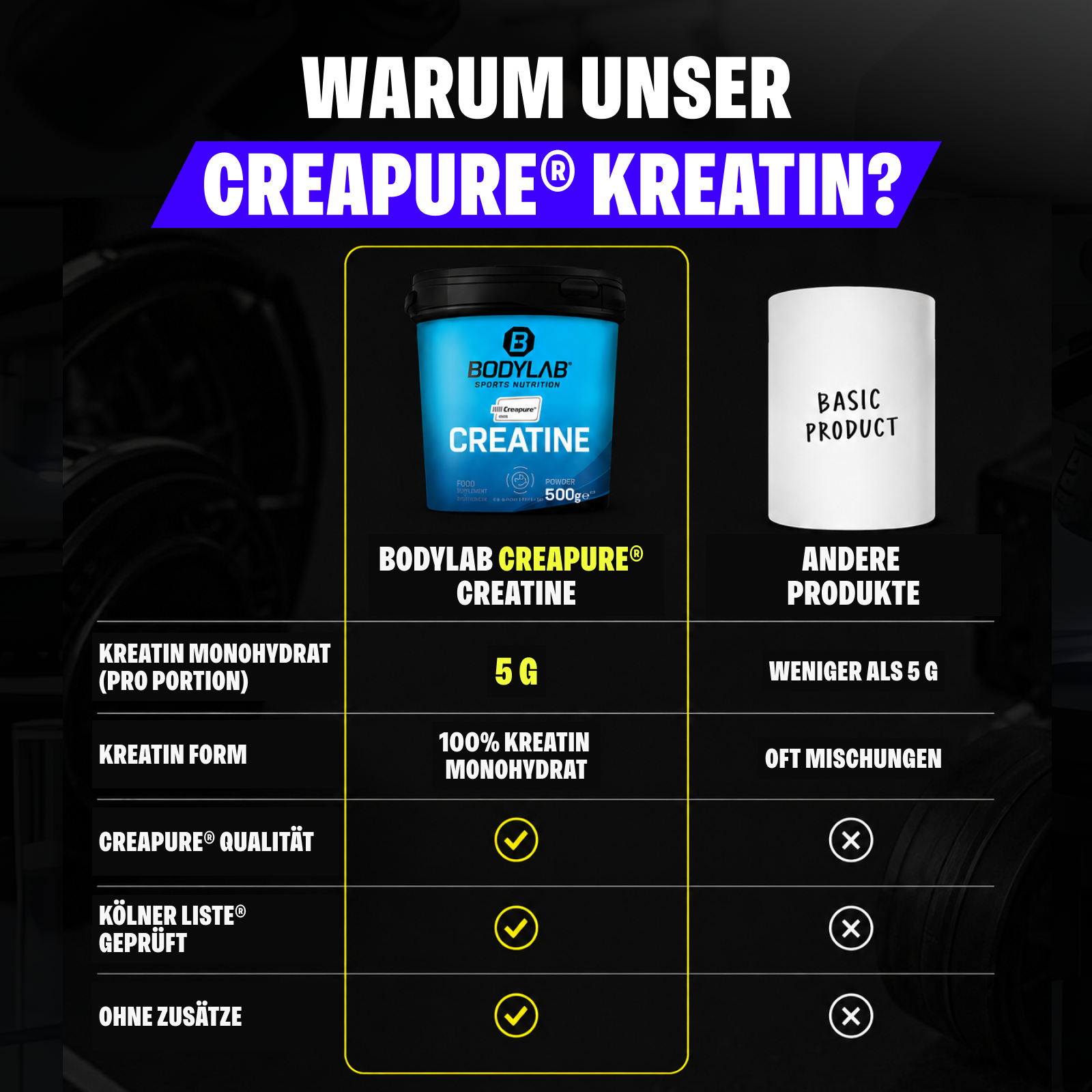 Creatine (Creapure®) (500g)