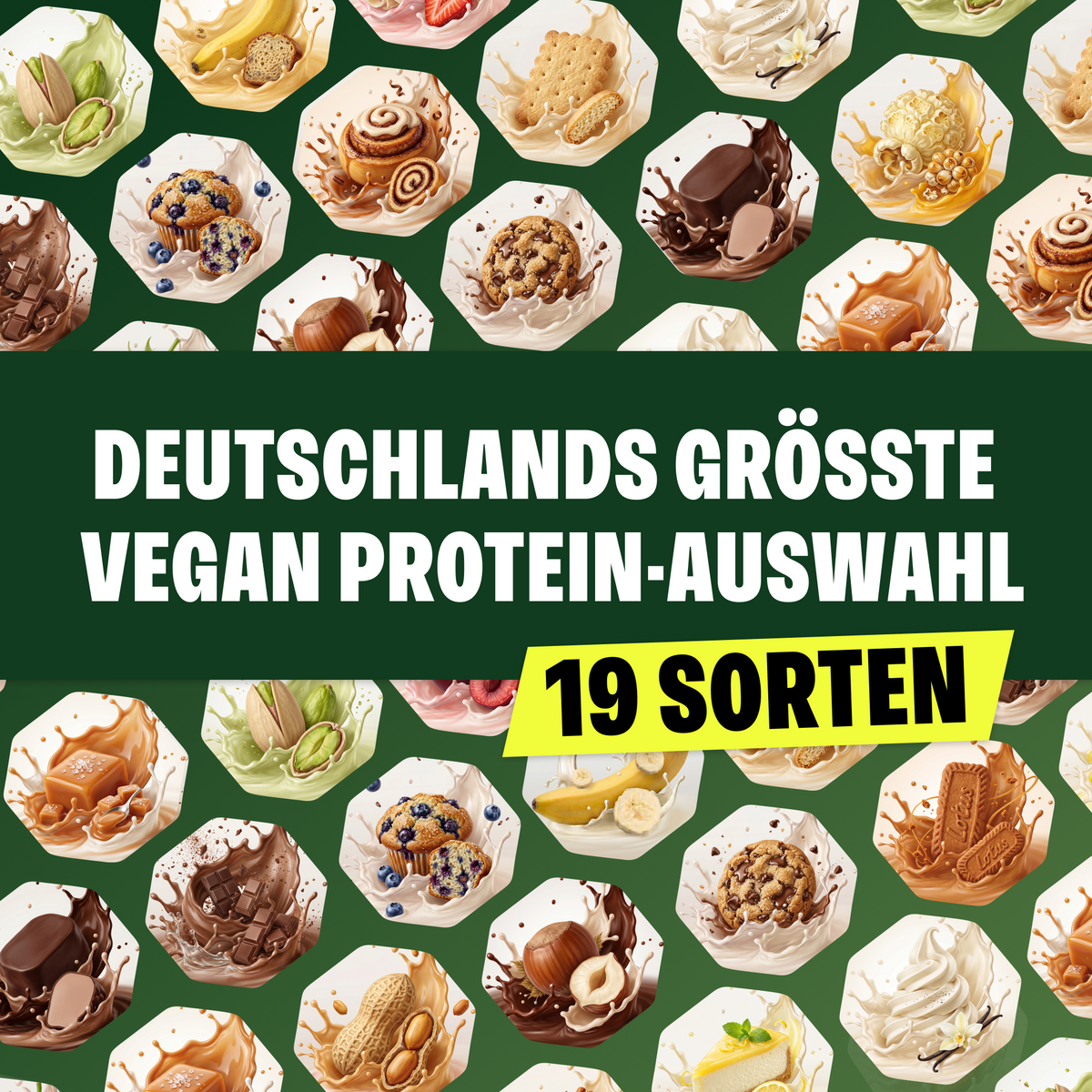 3 x Vegan Protein (1000g)