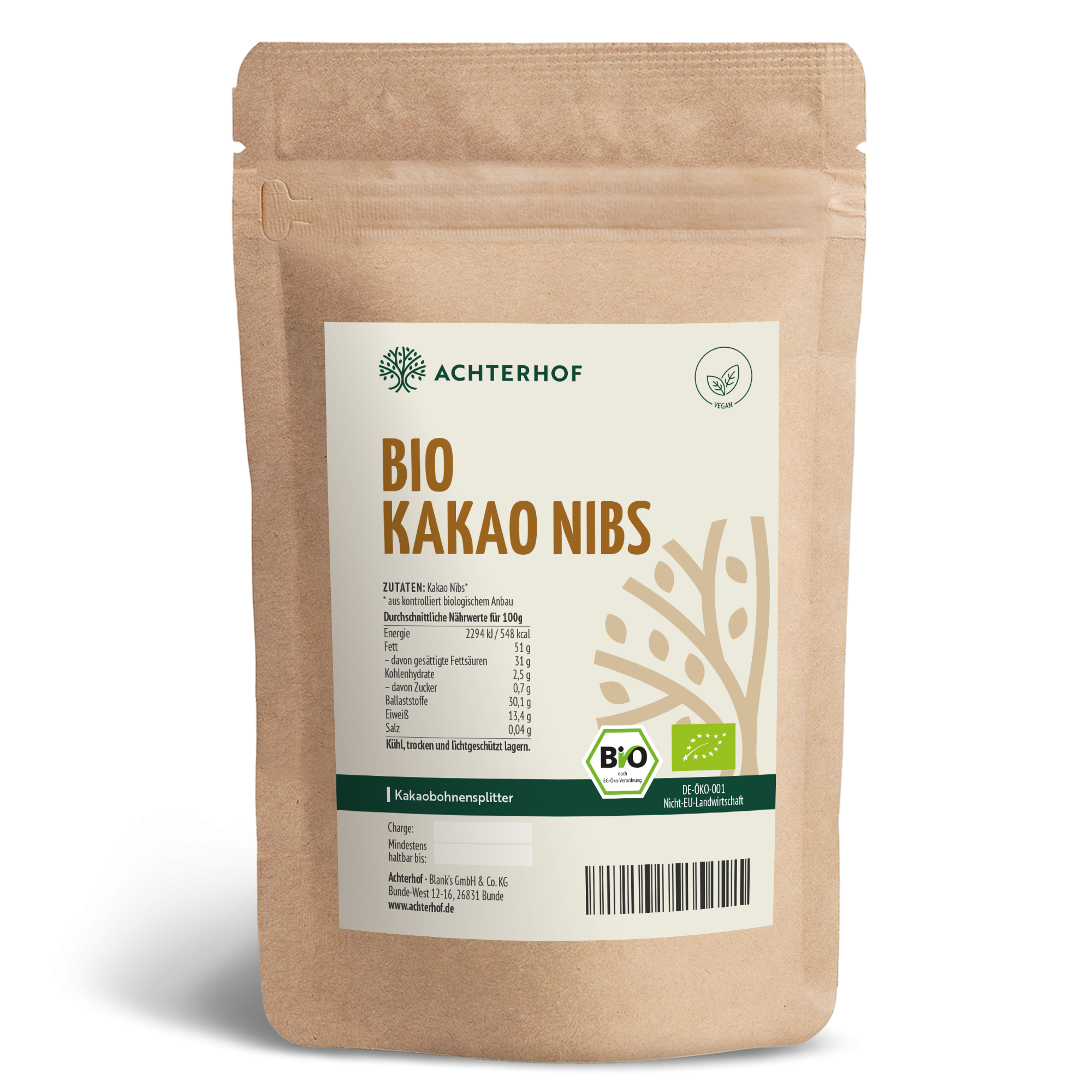 Kakao Nibs Bio (200g)