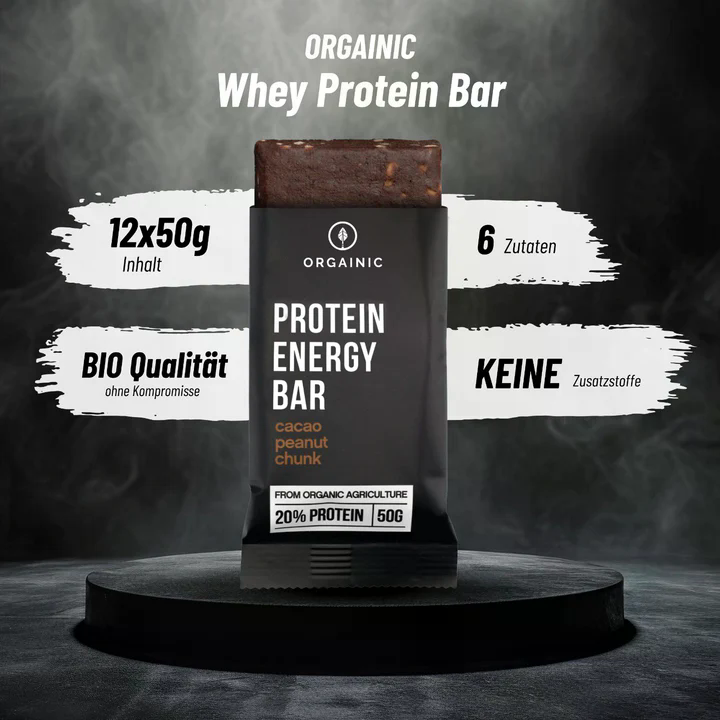 Bio Protein Energy Bars Cacao Peanut (12x50g)