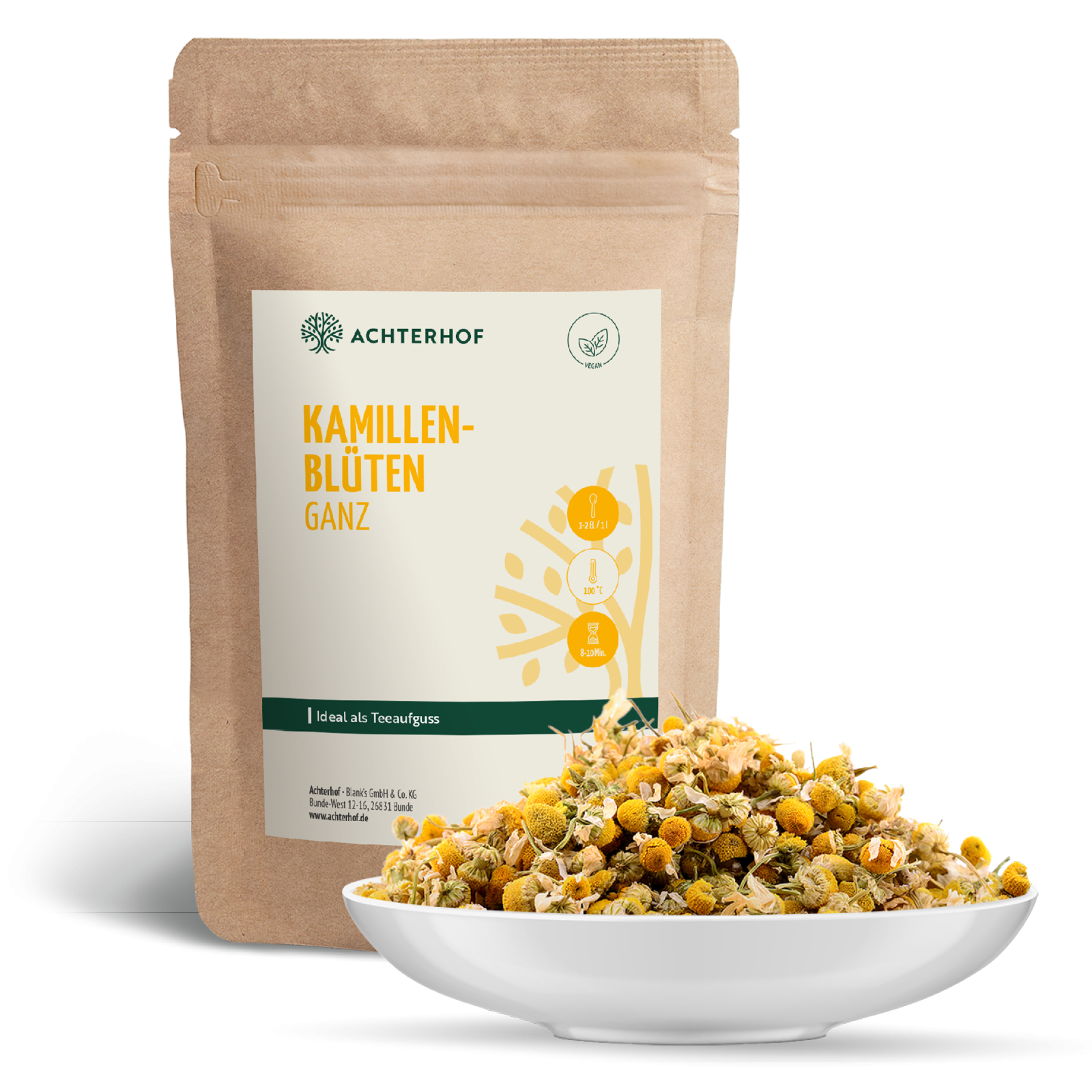 Kamillenblüten ganz (250g)