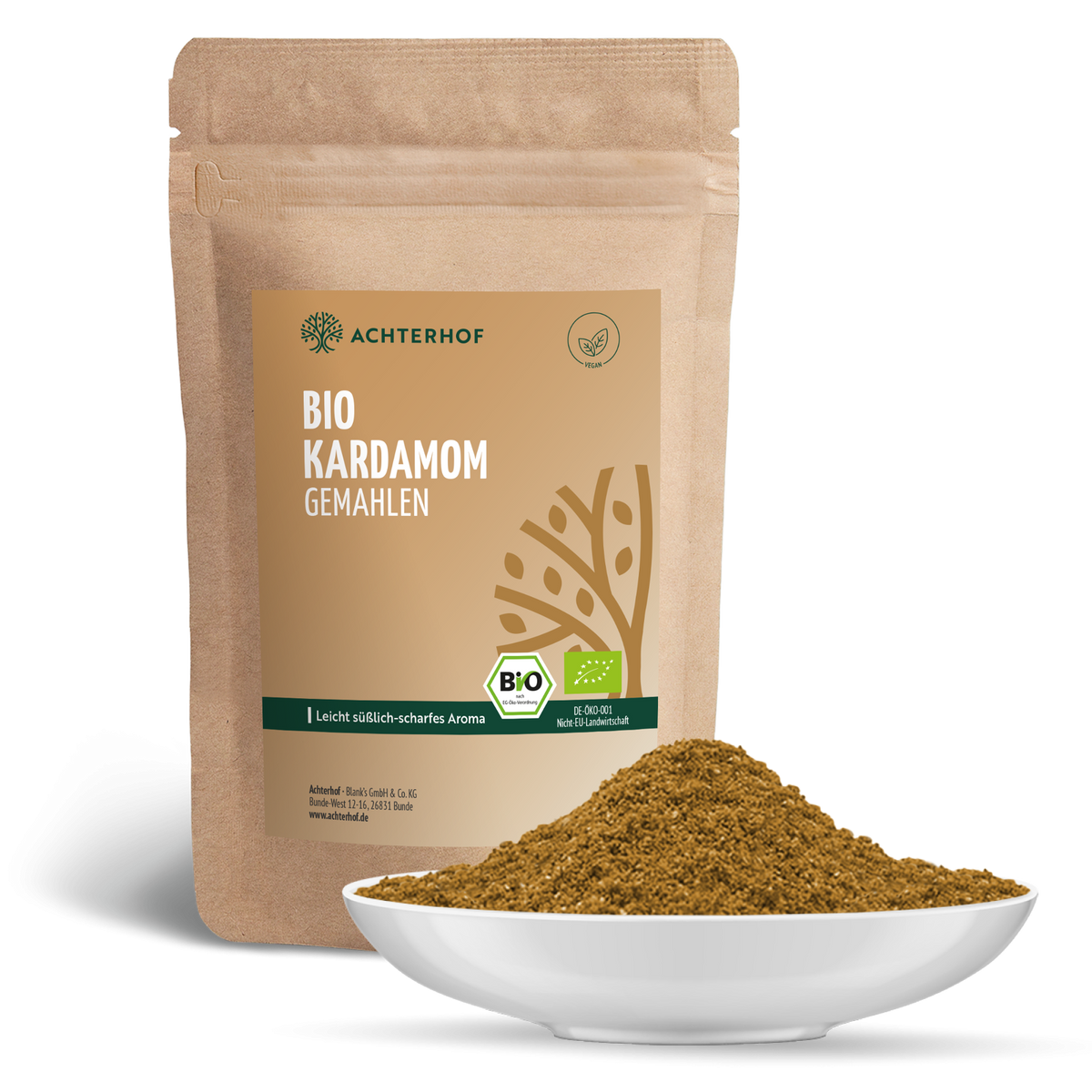 Bio Kardamom gemahlen (100g)