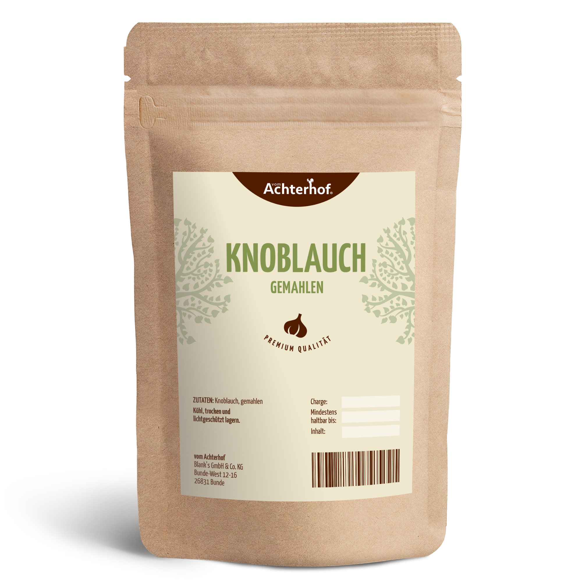 Knoblauch gemahlen (1000g)