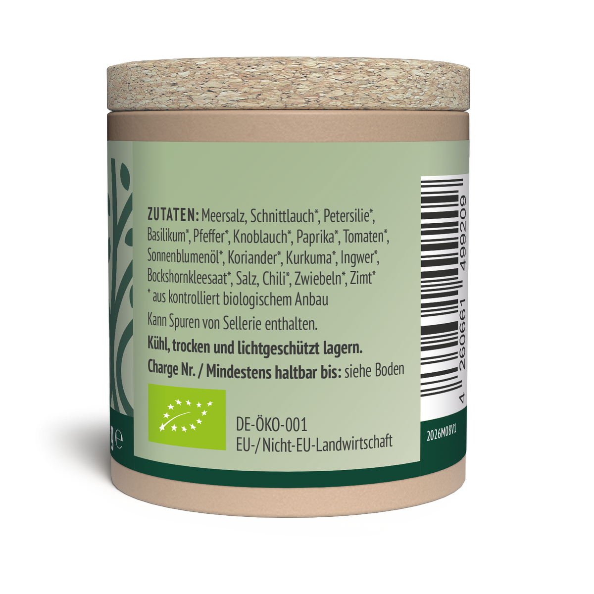 Kräuterbutter Gewürzzubereitung Bio (25g)