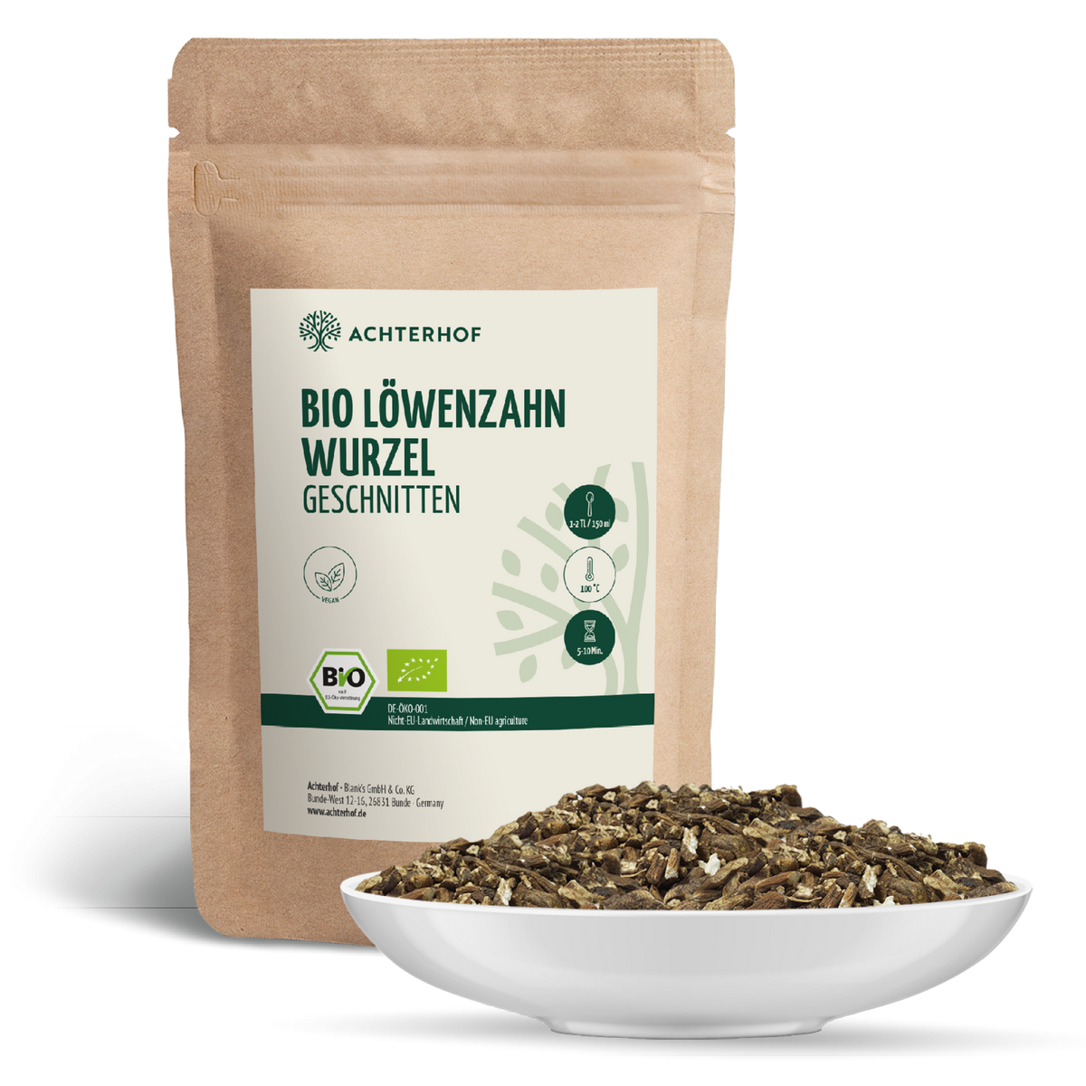 Löwenzahnwurzel geschnitten Bio (100g)
