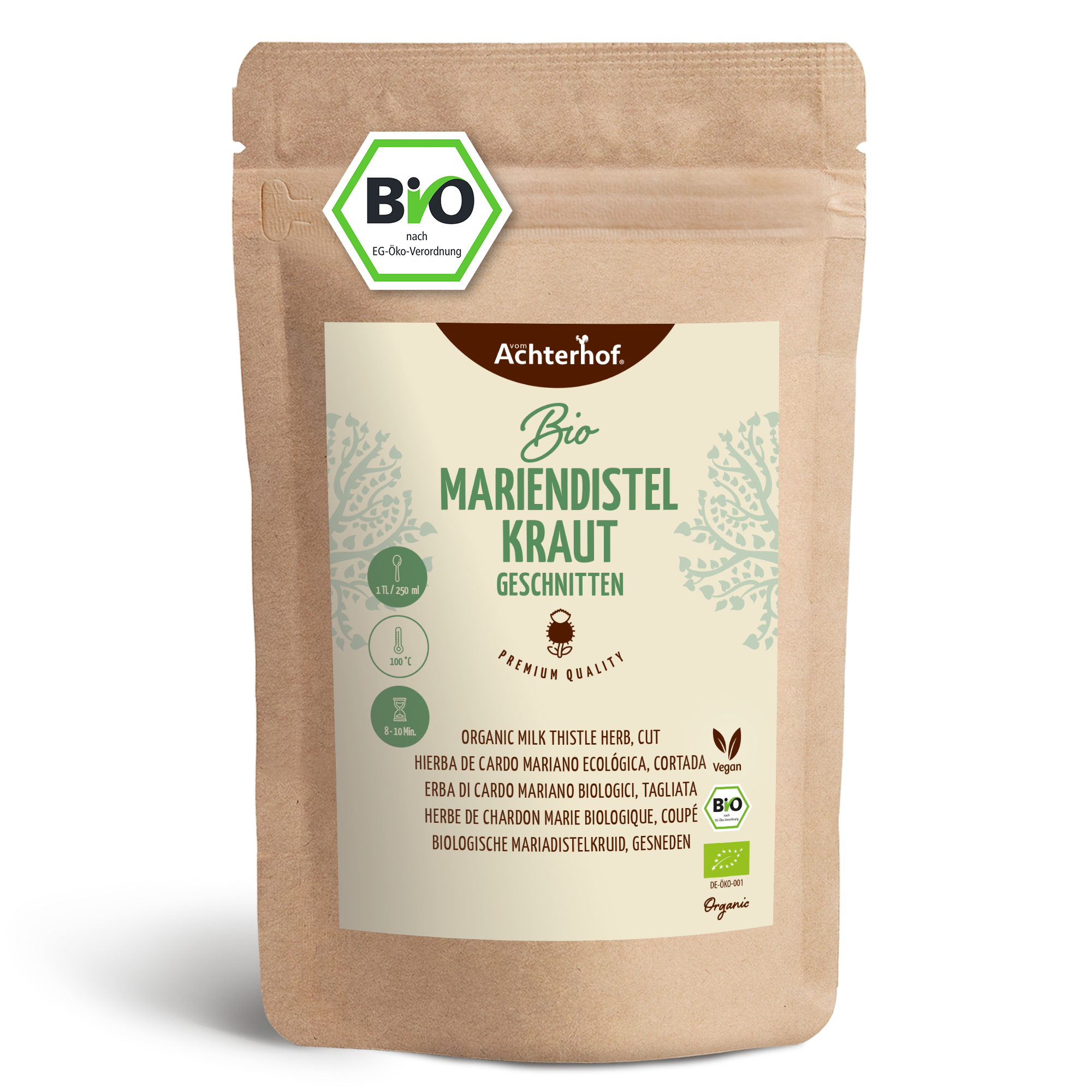 Mariendistelkraut geschnitten Bio (250g)