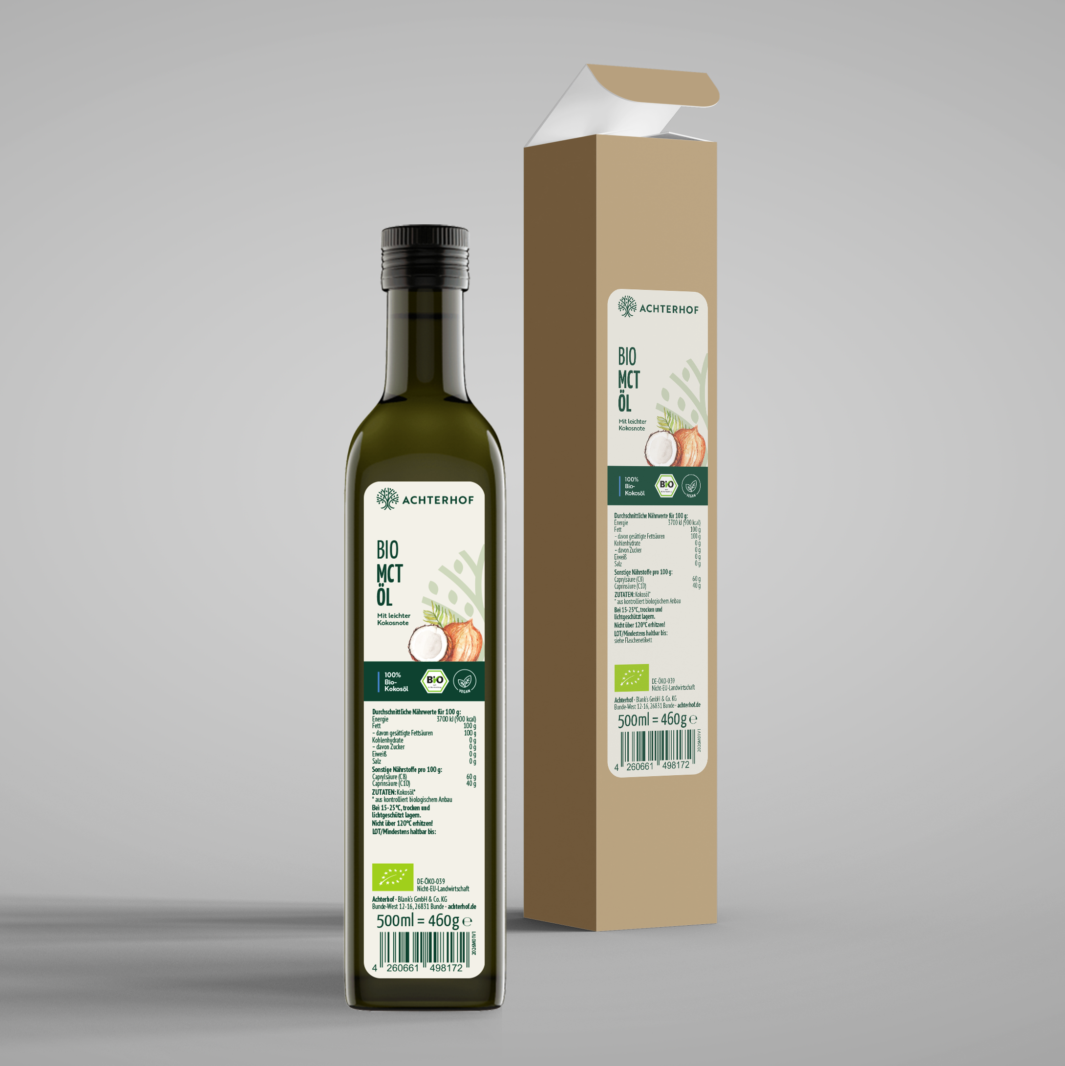 Bio MCT Öl (500ml)