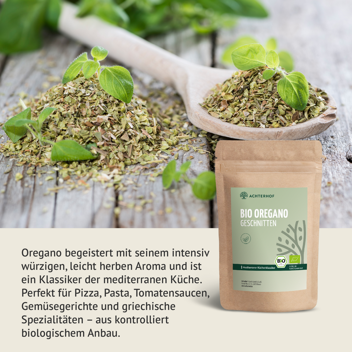 Oregano geschnitten Bio (1000g)