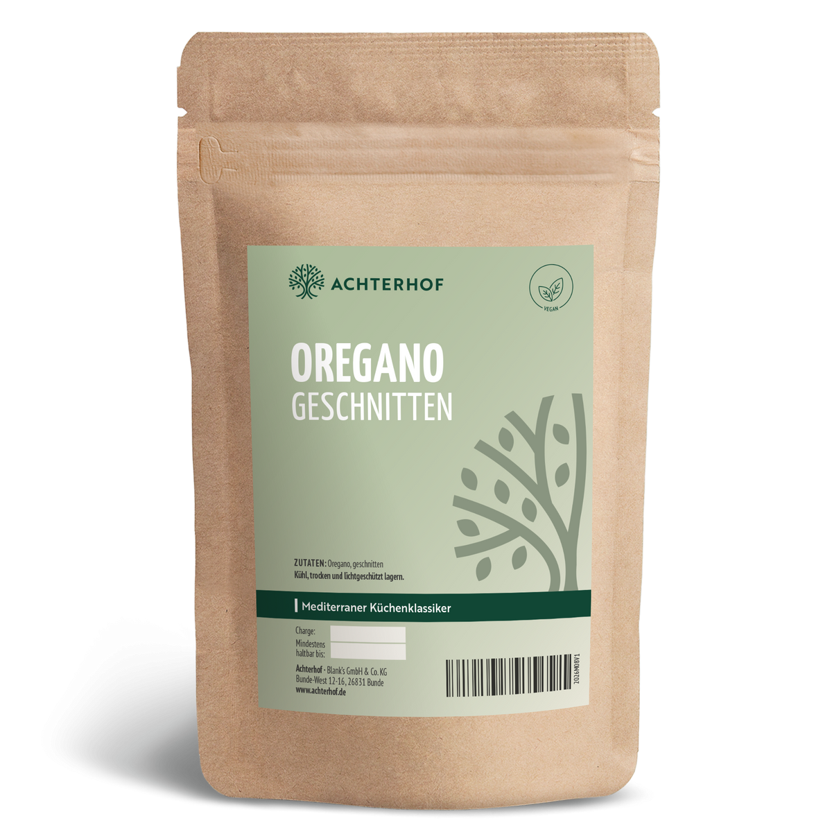 Oregano geschnitten (500g)