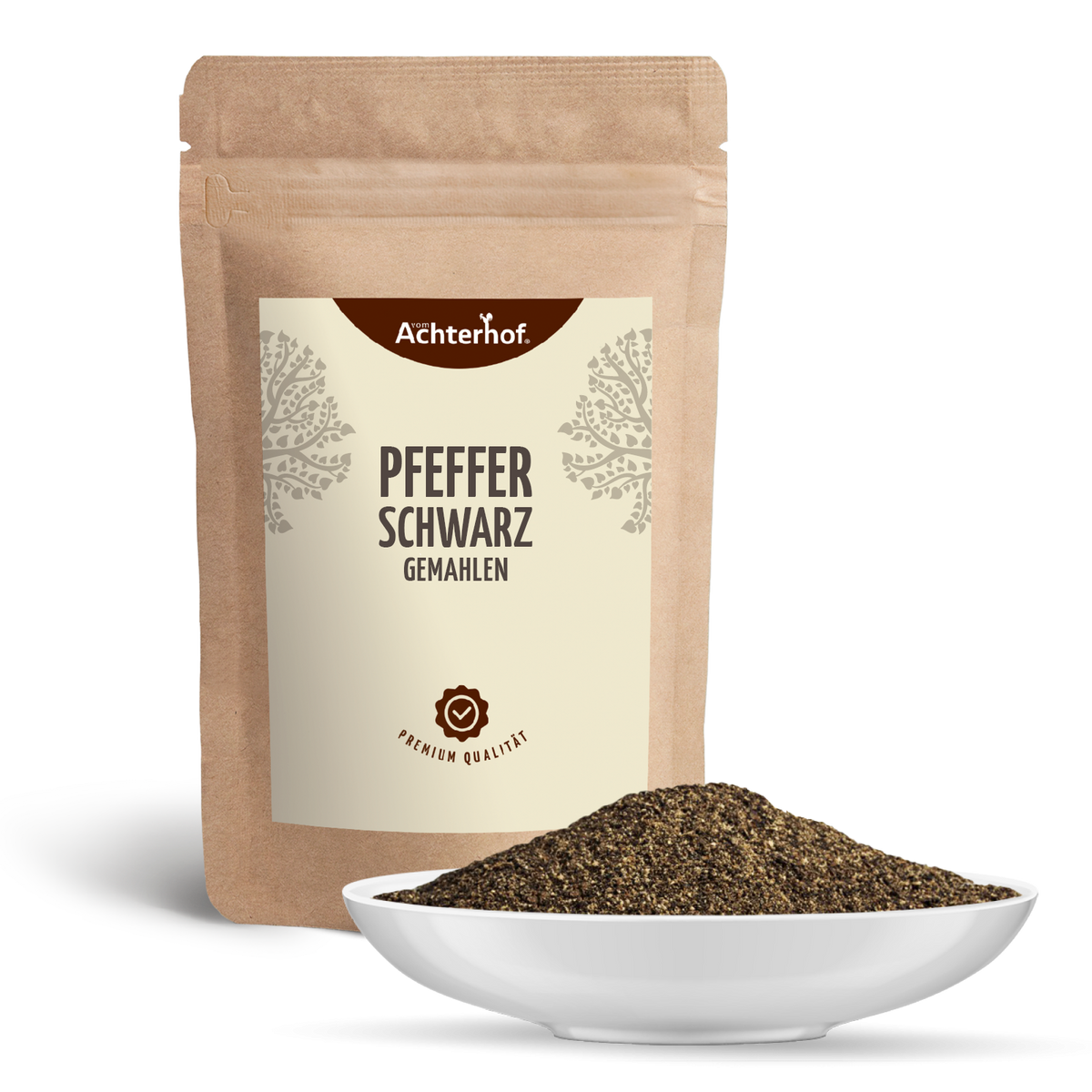 Pfeffer schwarz gemahlen (500g)