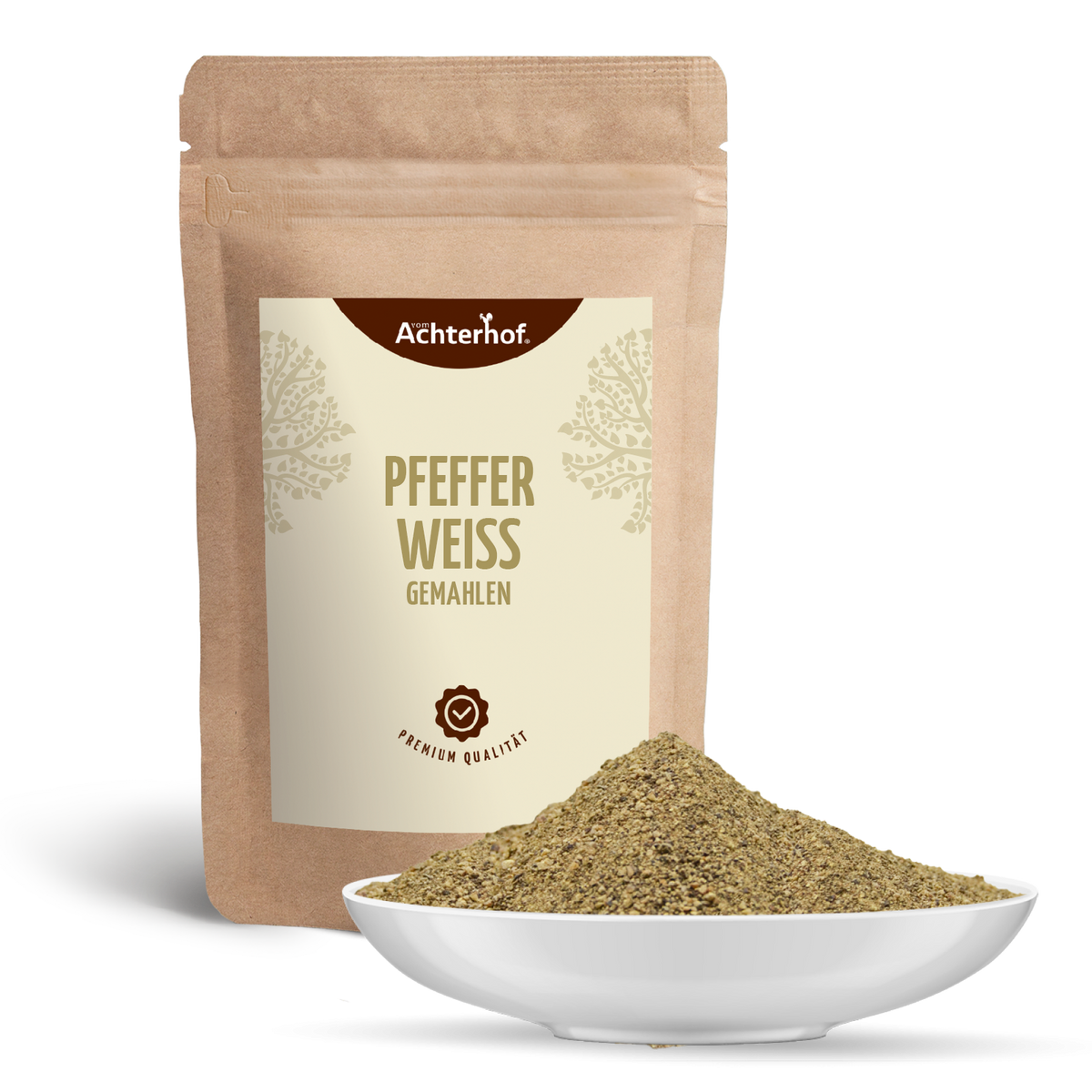 Pfeffer weiß gemahlen (250g)