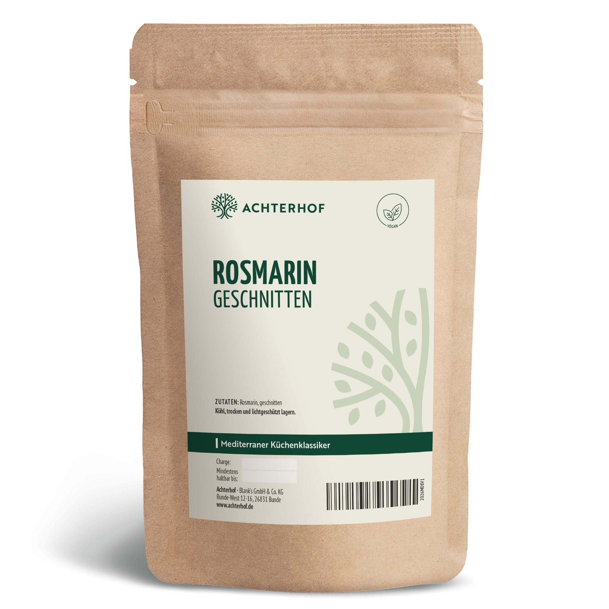 Rosmarin geschnitten (250g)