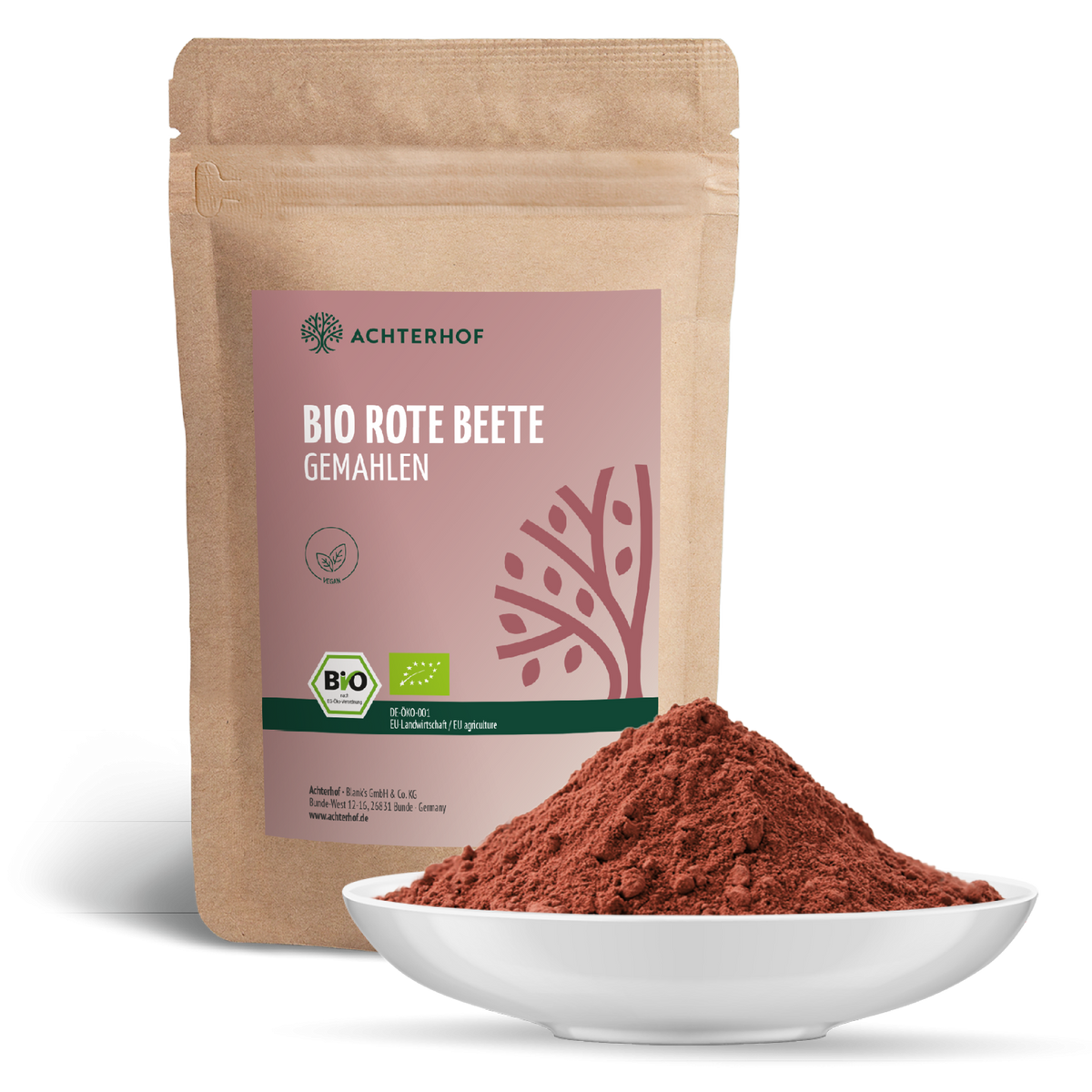 Rote Beete gemahlen Bio (100g)