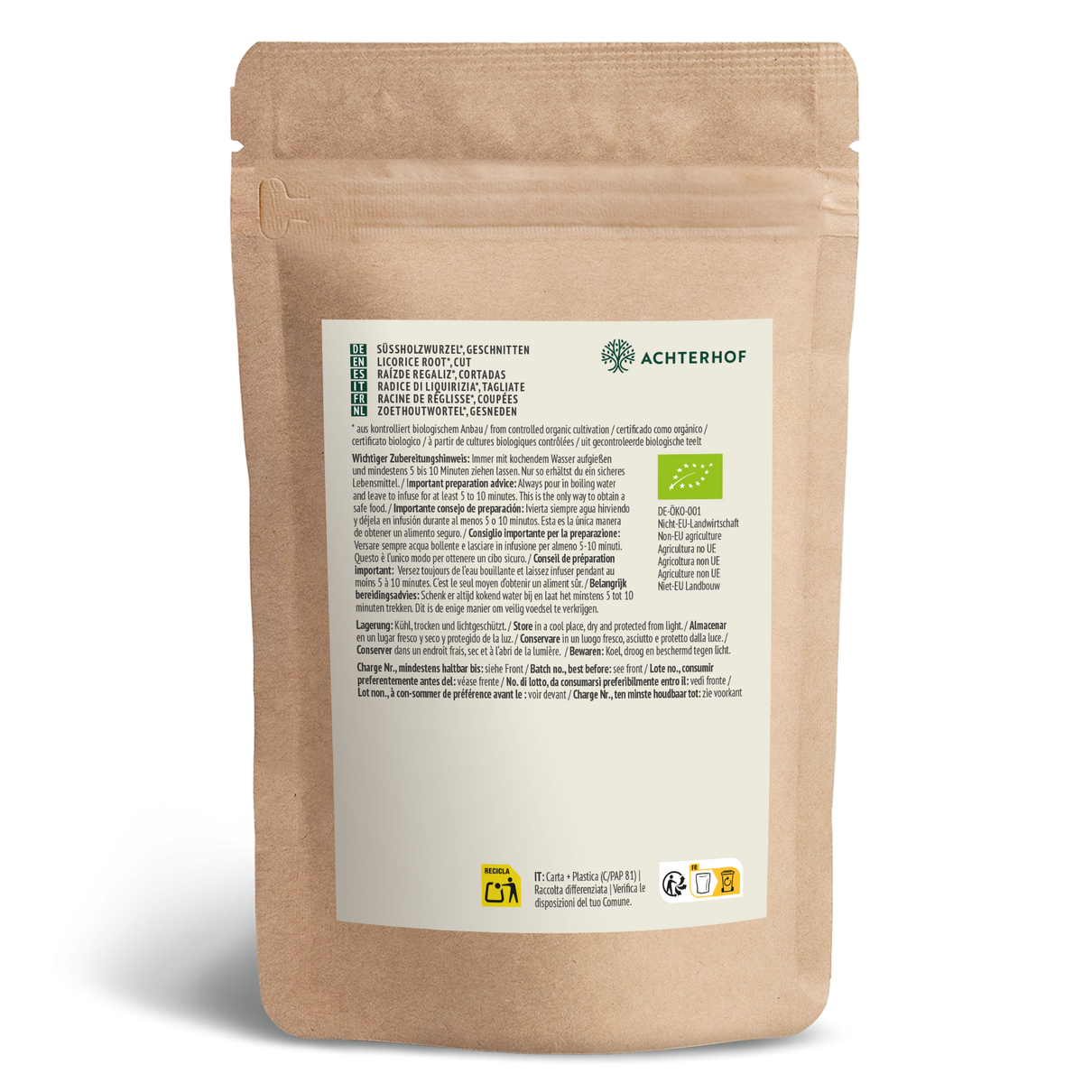 Süßholzwurzel geschnitten Bio (250g)
