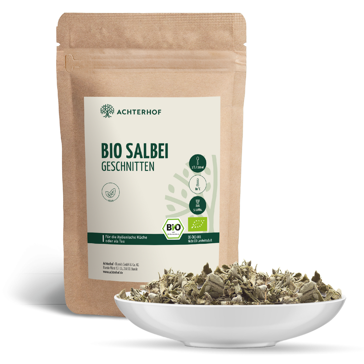 Salbei geschnitten Bio (250g)