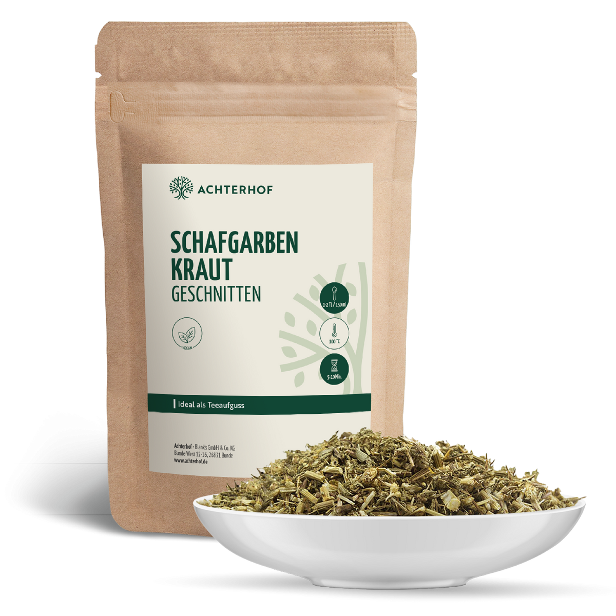 Schafgarbenkraut geschnitten (1000g)