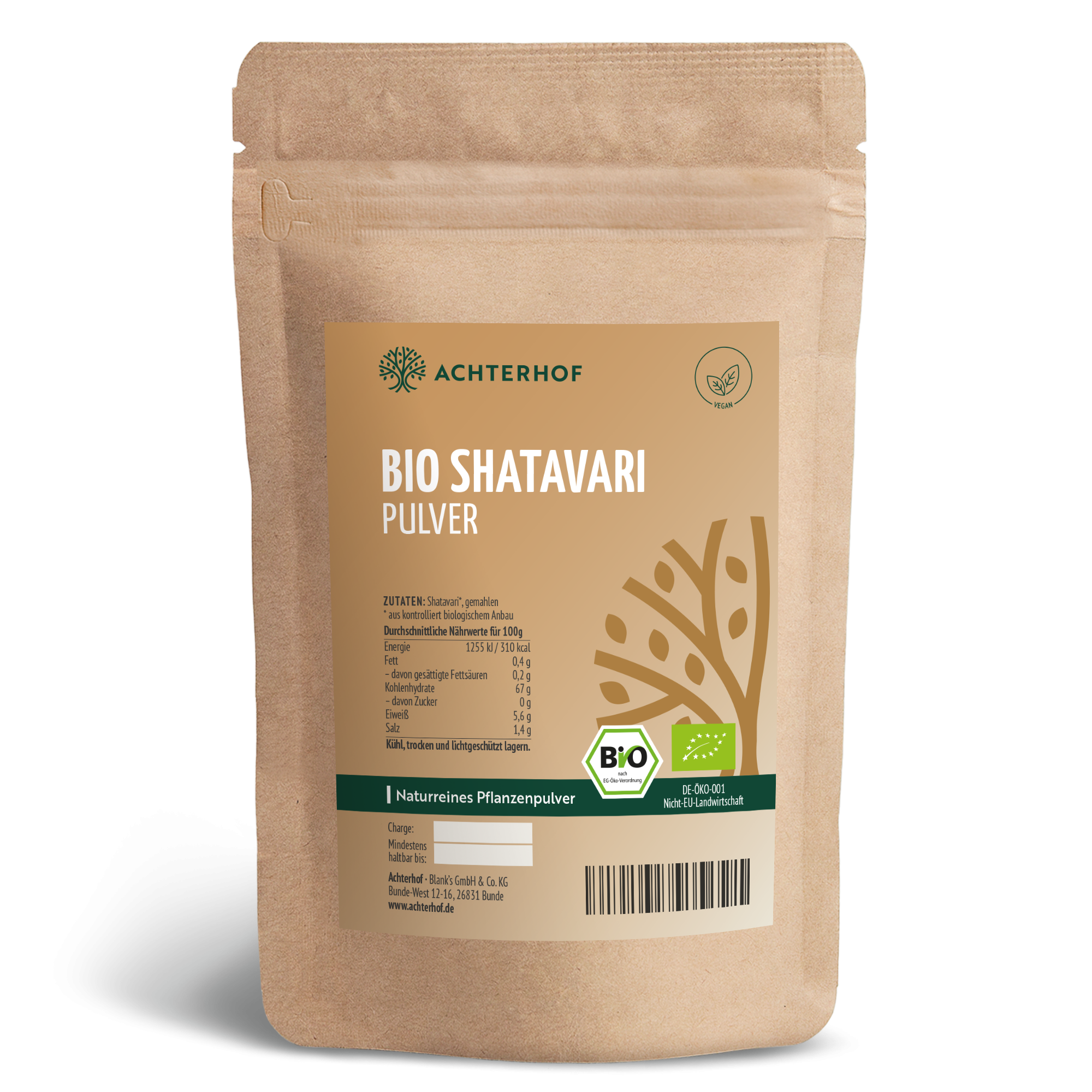 Shatavari Pulver Bio (100g)