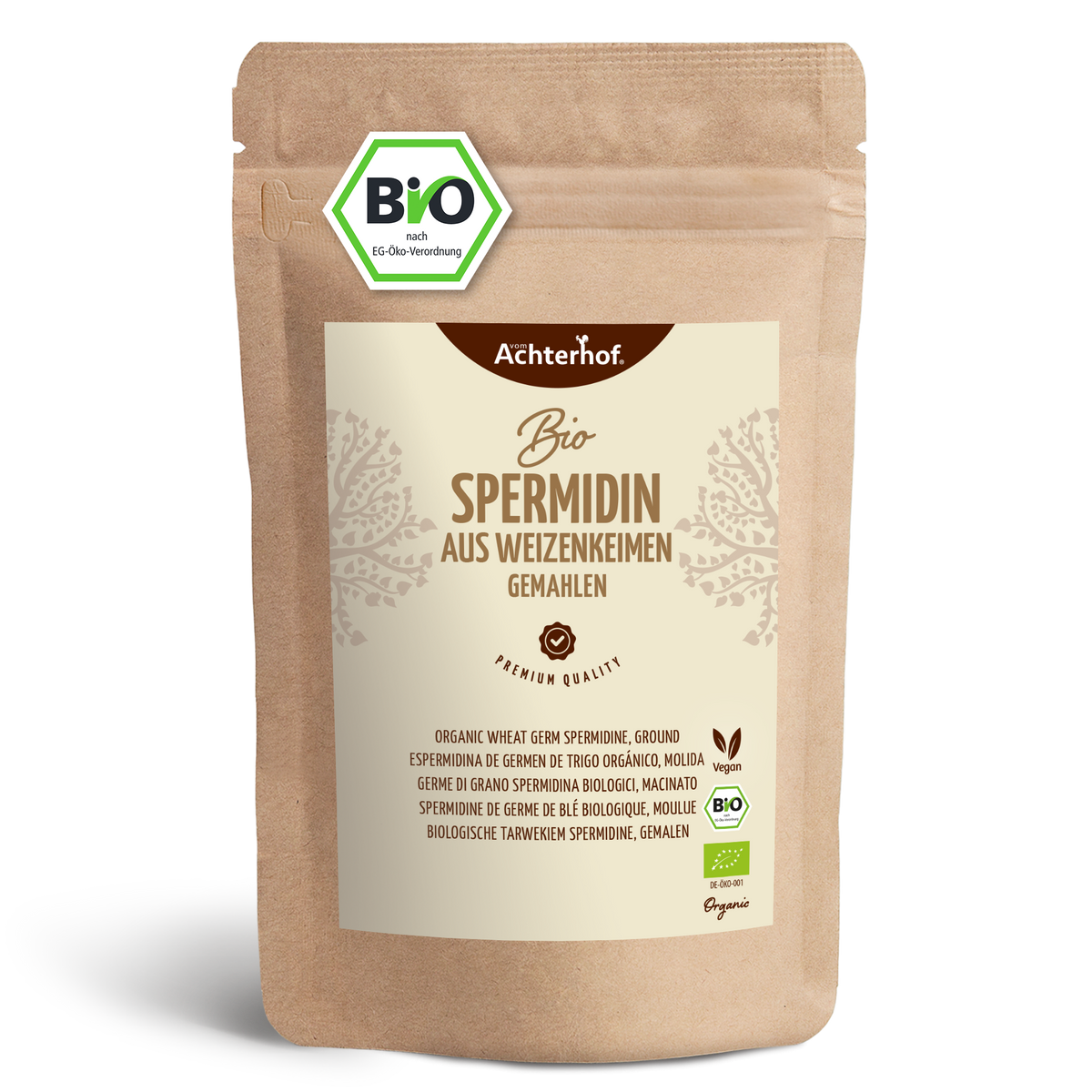 Spermidin aus Weizenkeimen Bio (250g)