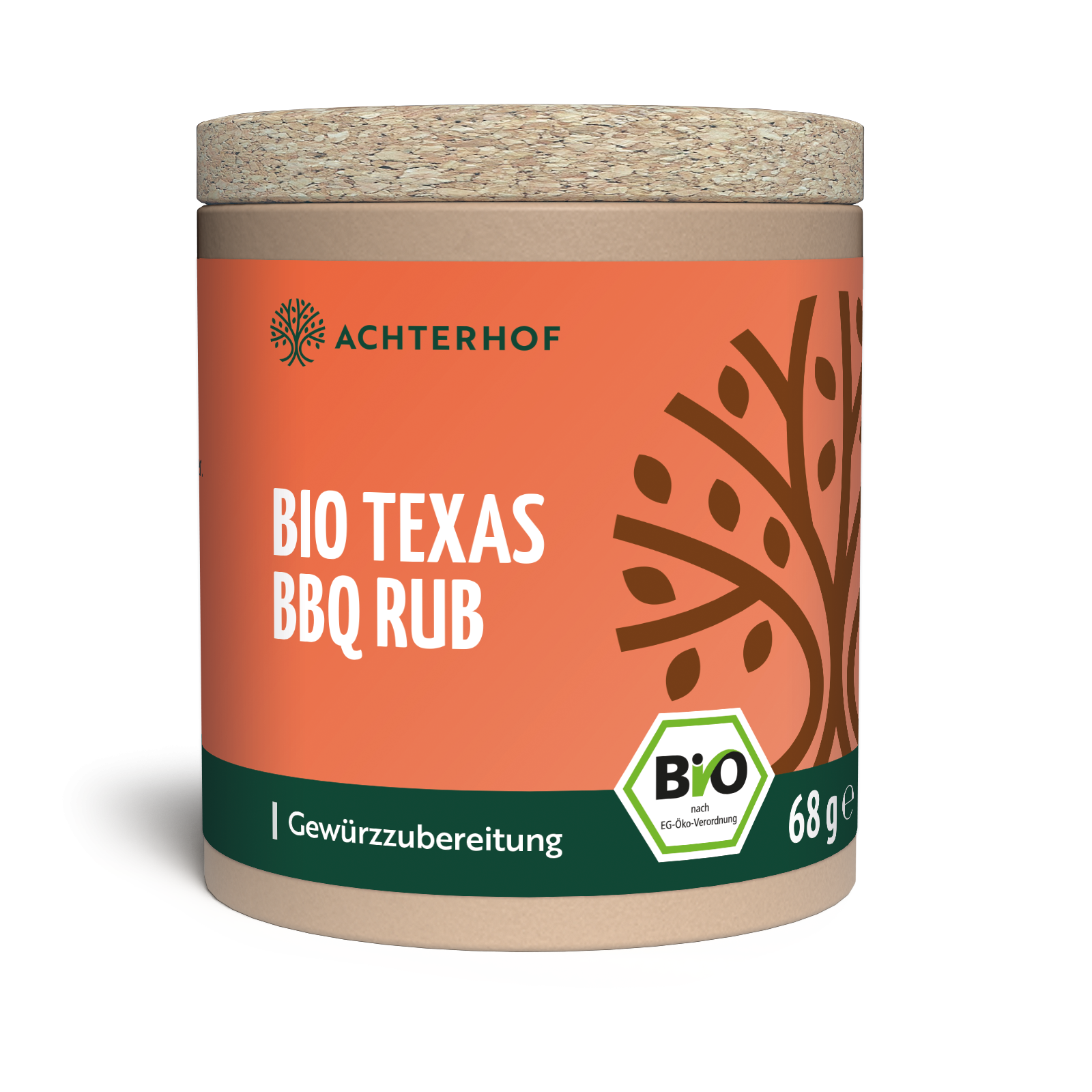 Texas BBQ Rub Gewürzzubereitung Bio (68g)