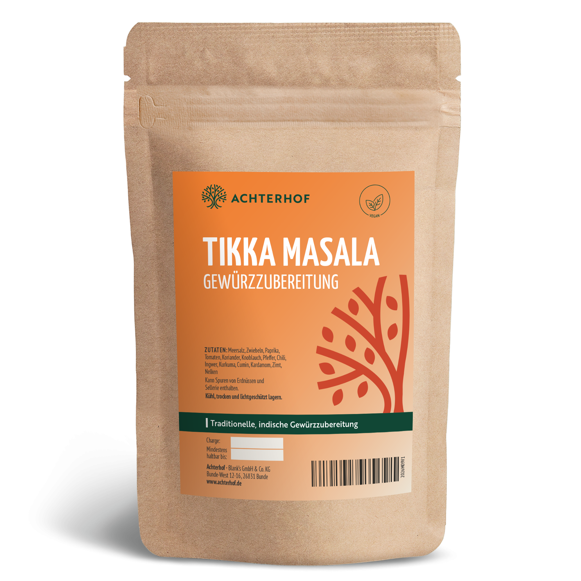 Tikka Masala Gewürzzubereitung (100g)