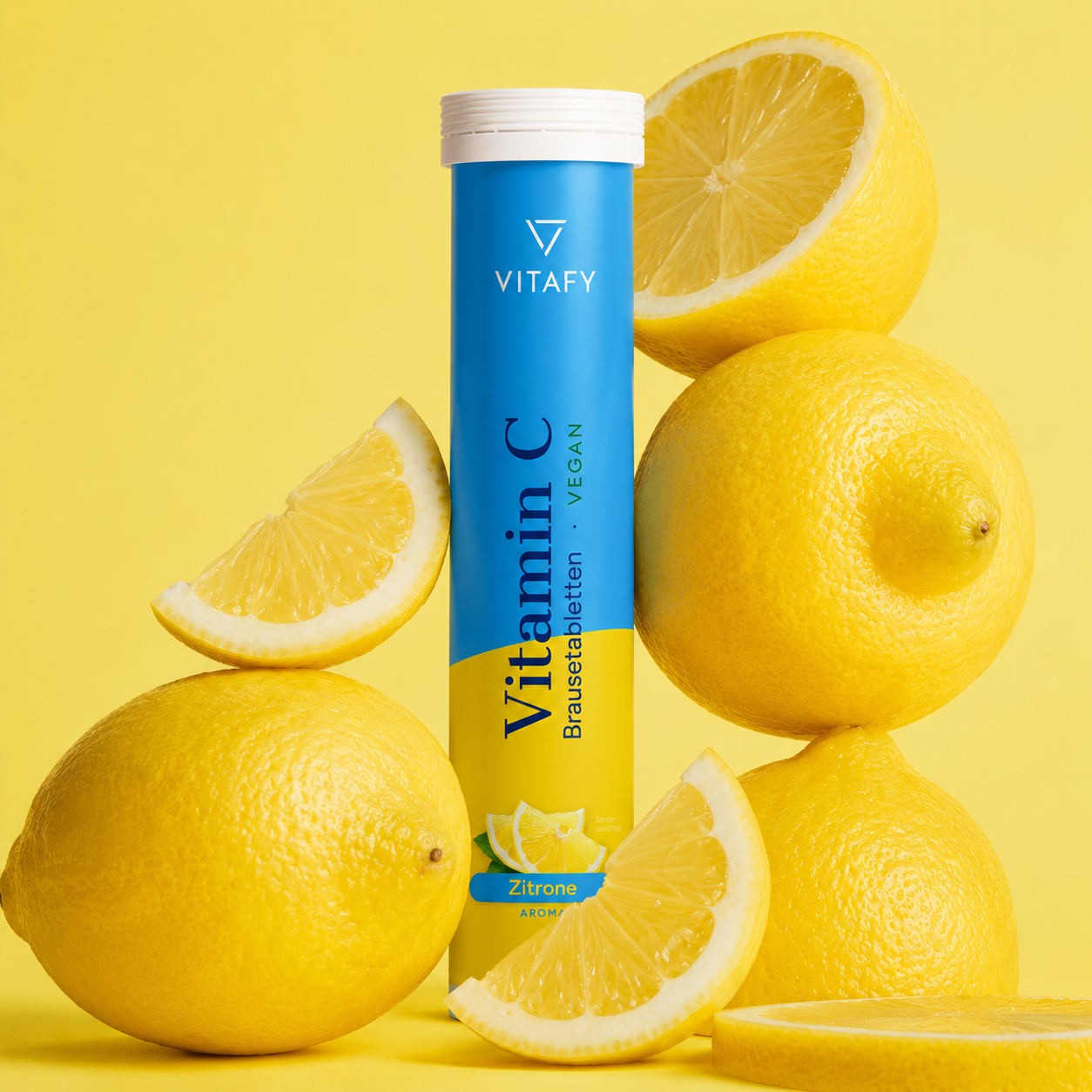 Vitamin C - Zitrone (20 Brausetabletten)
