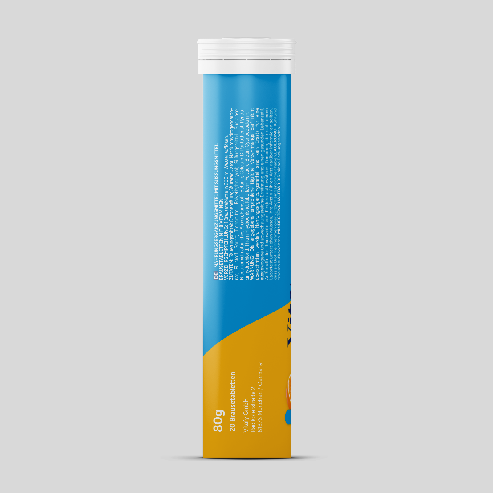 Vitamin B Komplex - Orange (20 Brausetabletten)