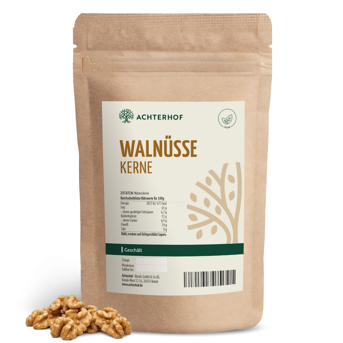 Walnusskerne geschält (500g)