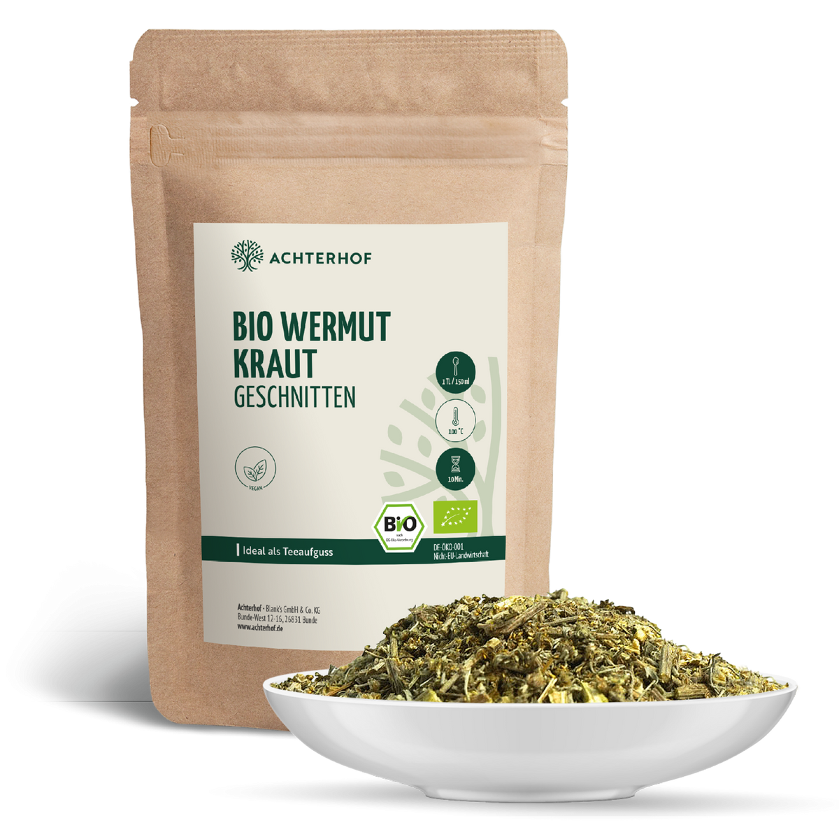 Wermutkraut geschnitten Bio (500g)