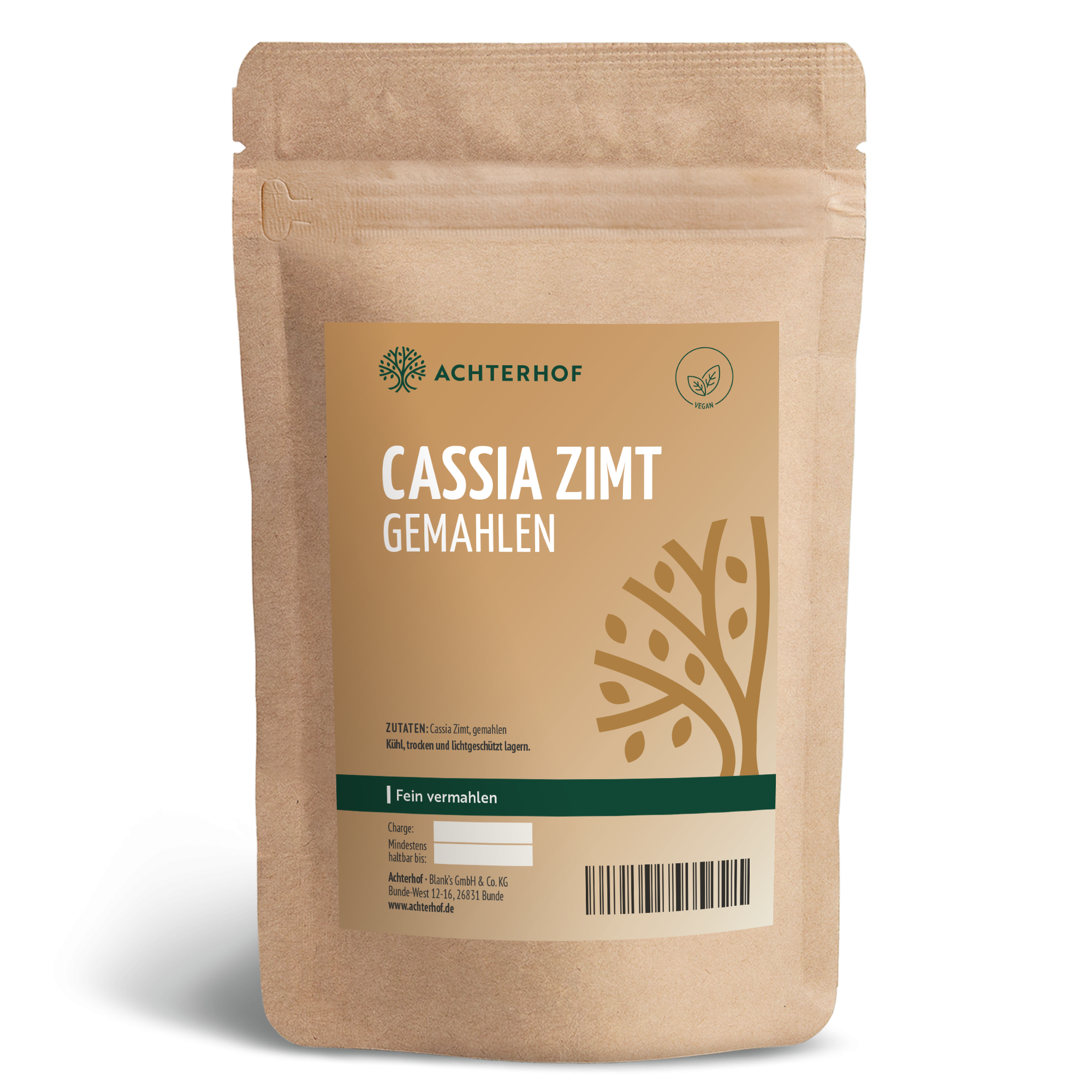 Cassia Zimt gemahlen (500g)