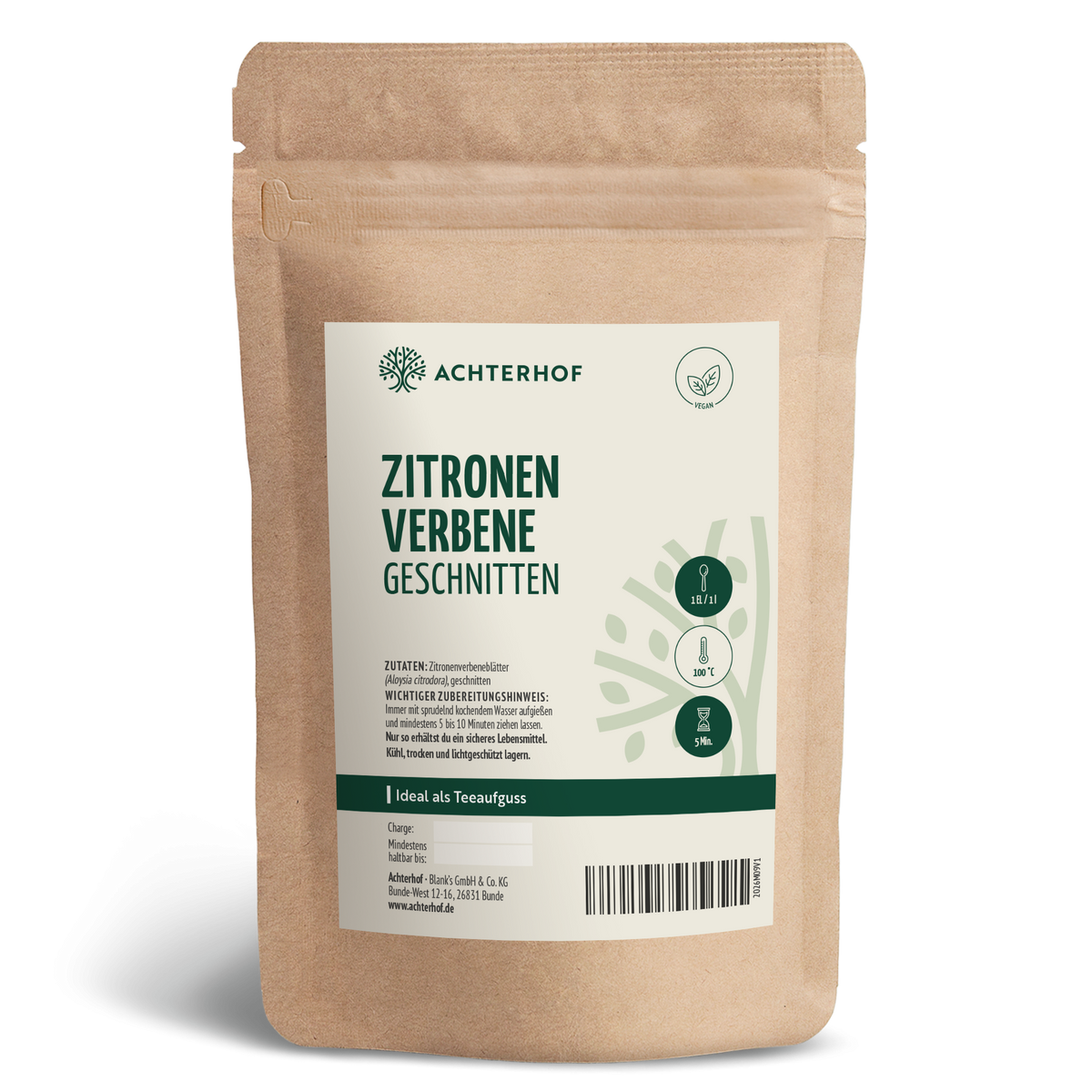 Zitronenverbene geschnitten (250g)